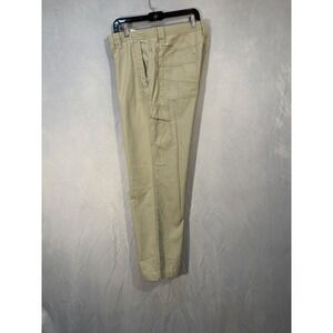Columbia Omni-Shield Mens Khaki Cargo Pants 36x32 Tan Cotton Hiking Outdoor